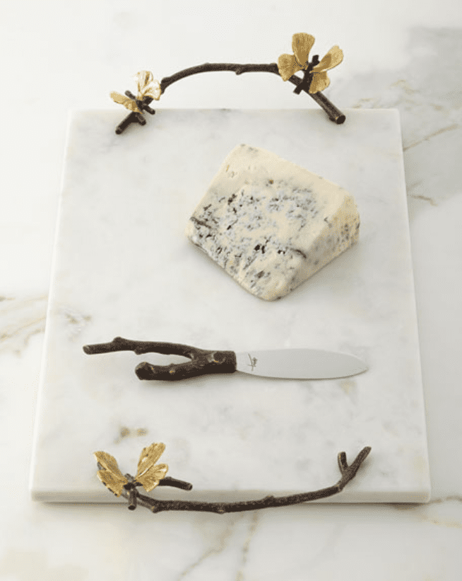 Michael Aram Butterfly Gingko Cheese Board with Knife