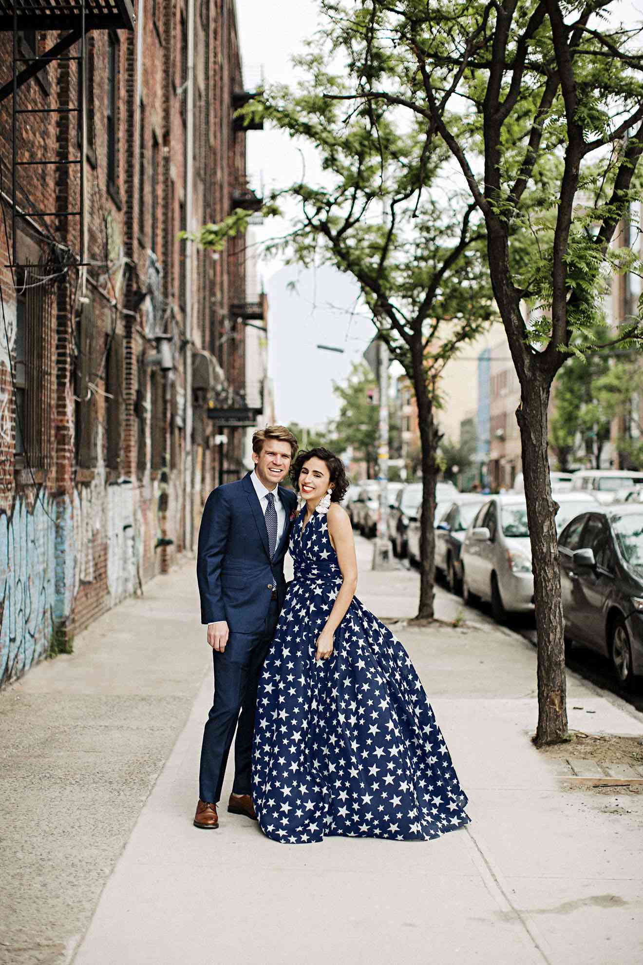ali mark wedding new york couple