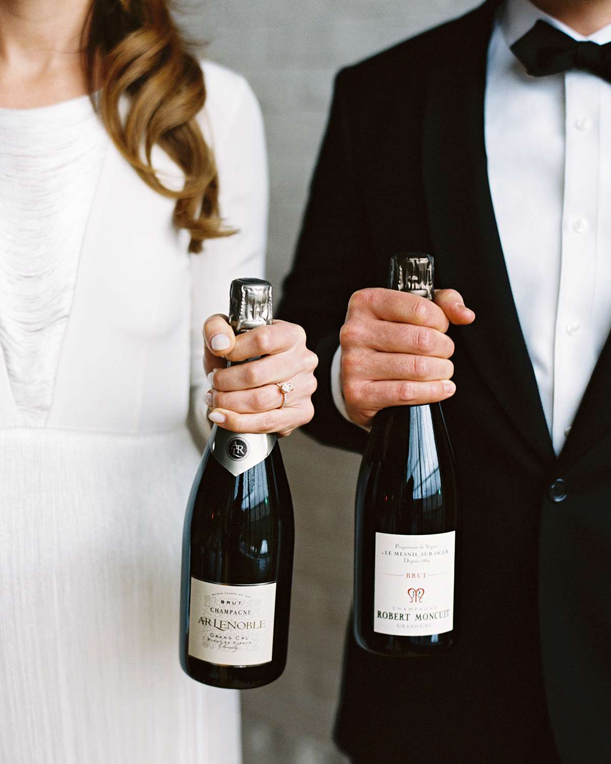 joanna jay wedding couple wine bottles