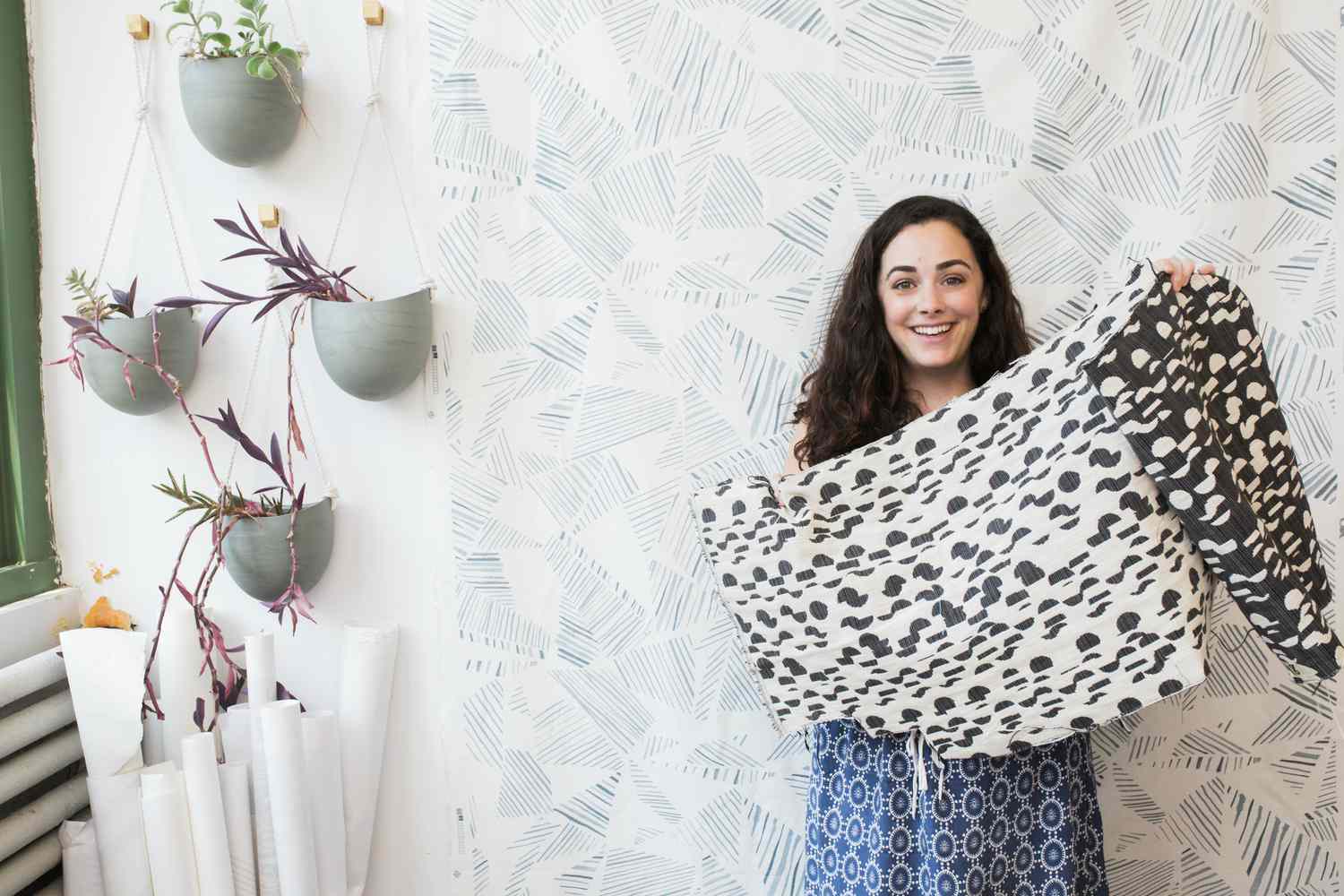 Rebecca Atwood's woven textiles collection
