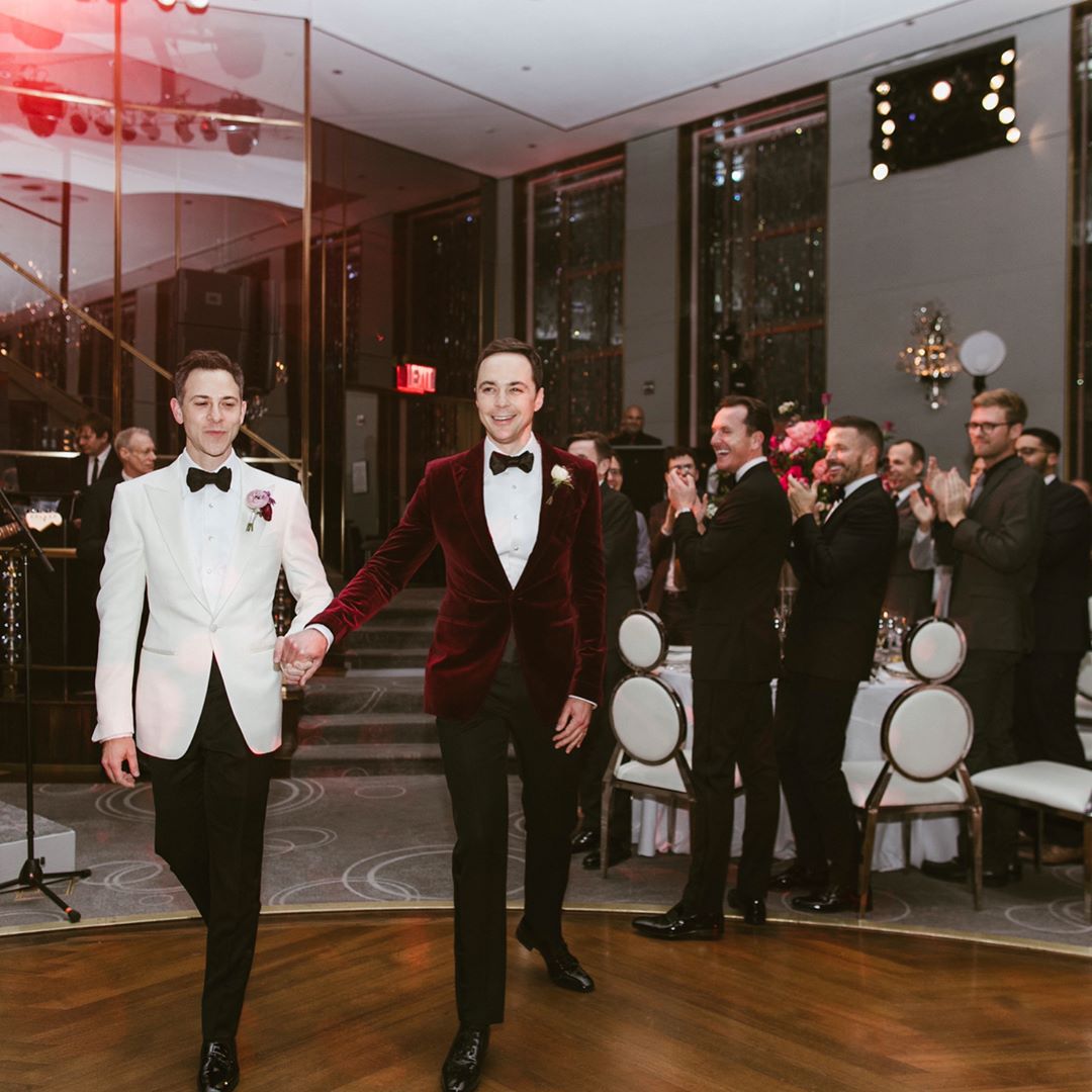 Jim Parsons and Todd Spiewak's First Dance