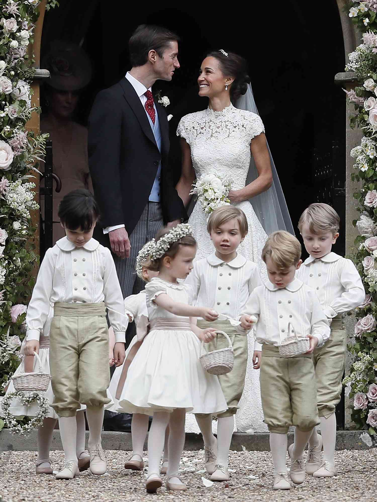 #3 Pippa Middle and James Matthews' Kid Bridal Party