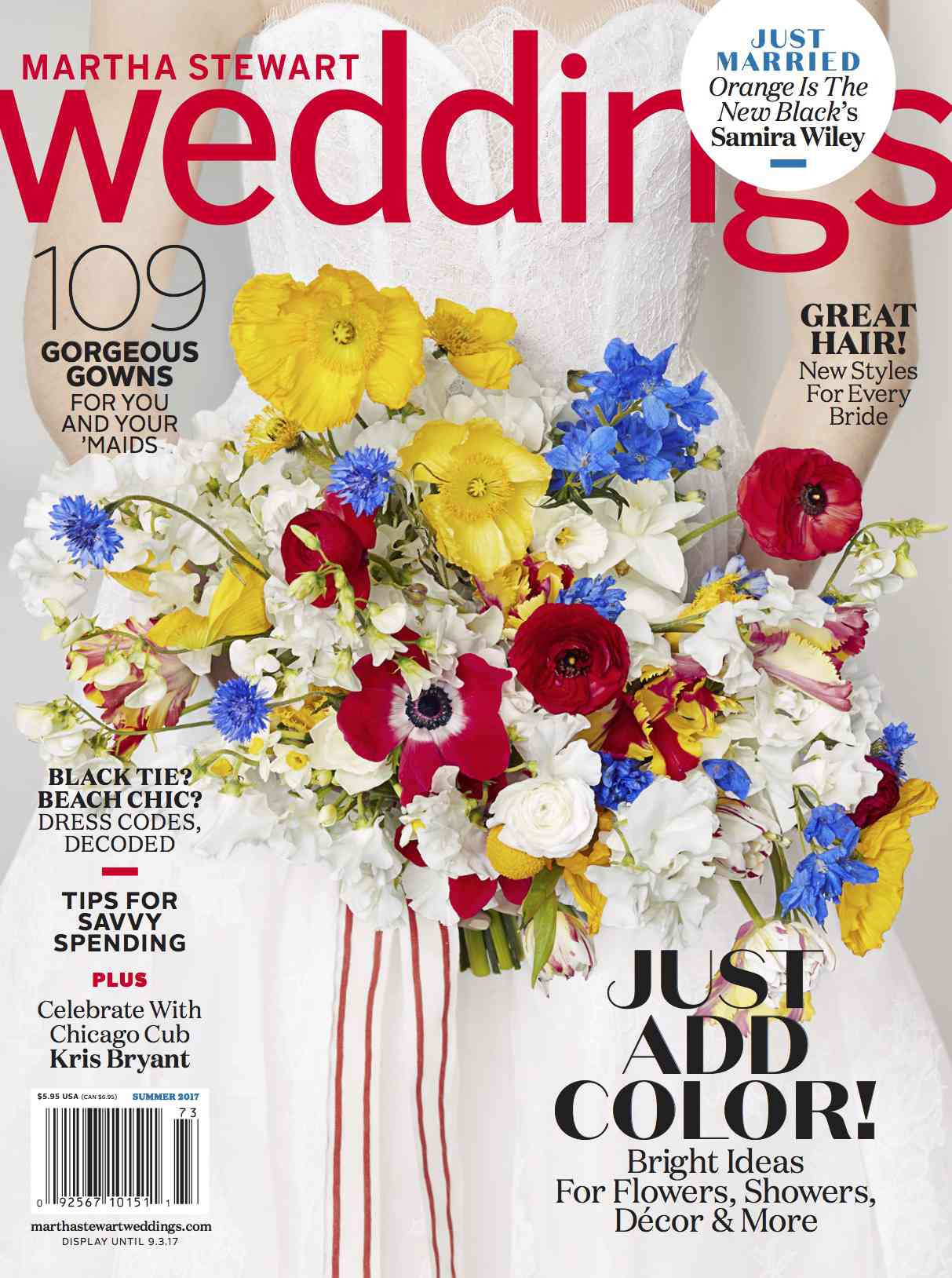 Martha Stewart Weddings Summer 2017 Cover