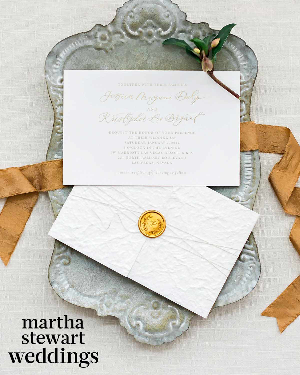 jessica and kris bryant wedding invitation