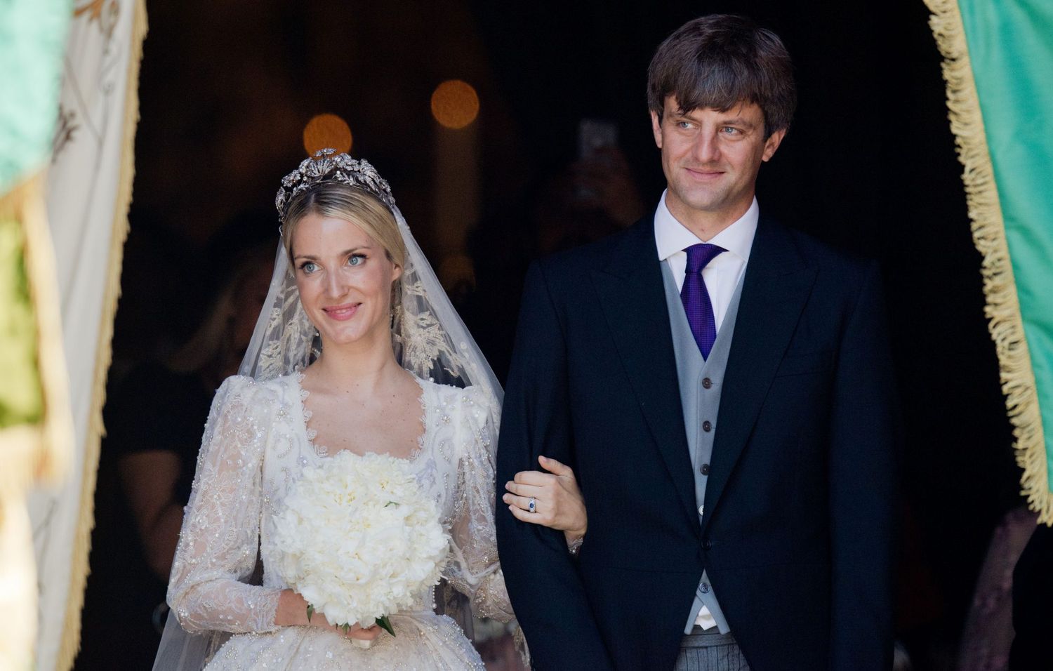 Prince Ernst-August Jr. and Ekaterina Malysheva at wedding