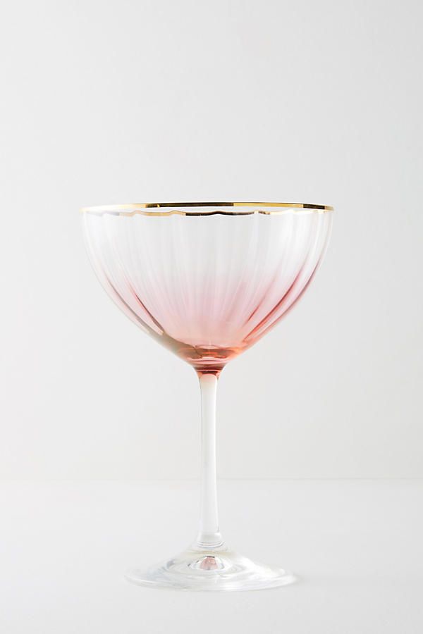 pink registry wine glass