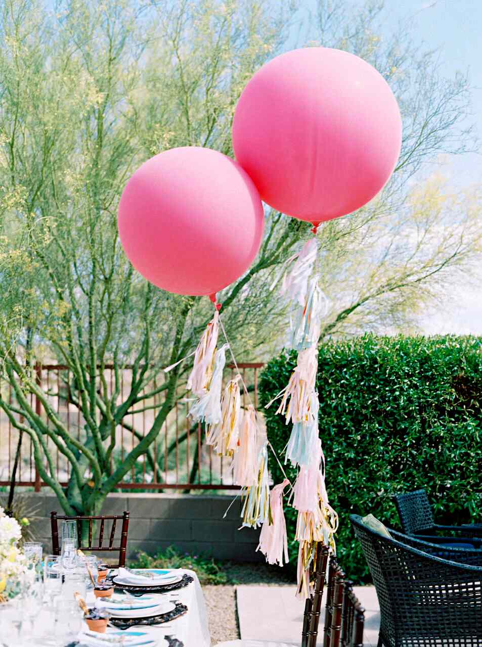 decor alternatives oversized tasseled balloons