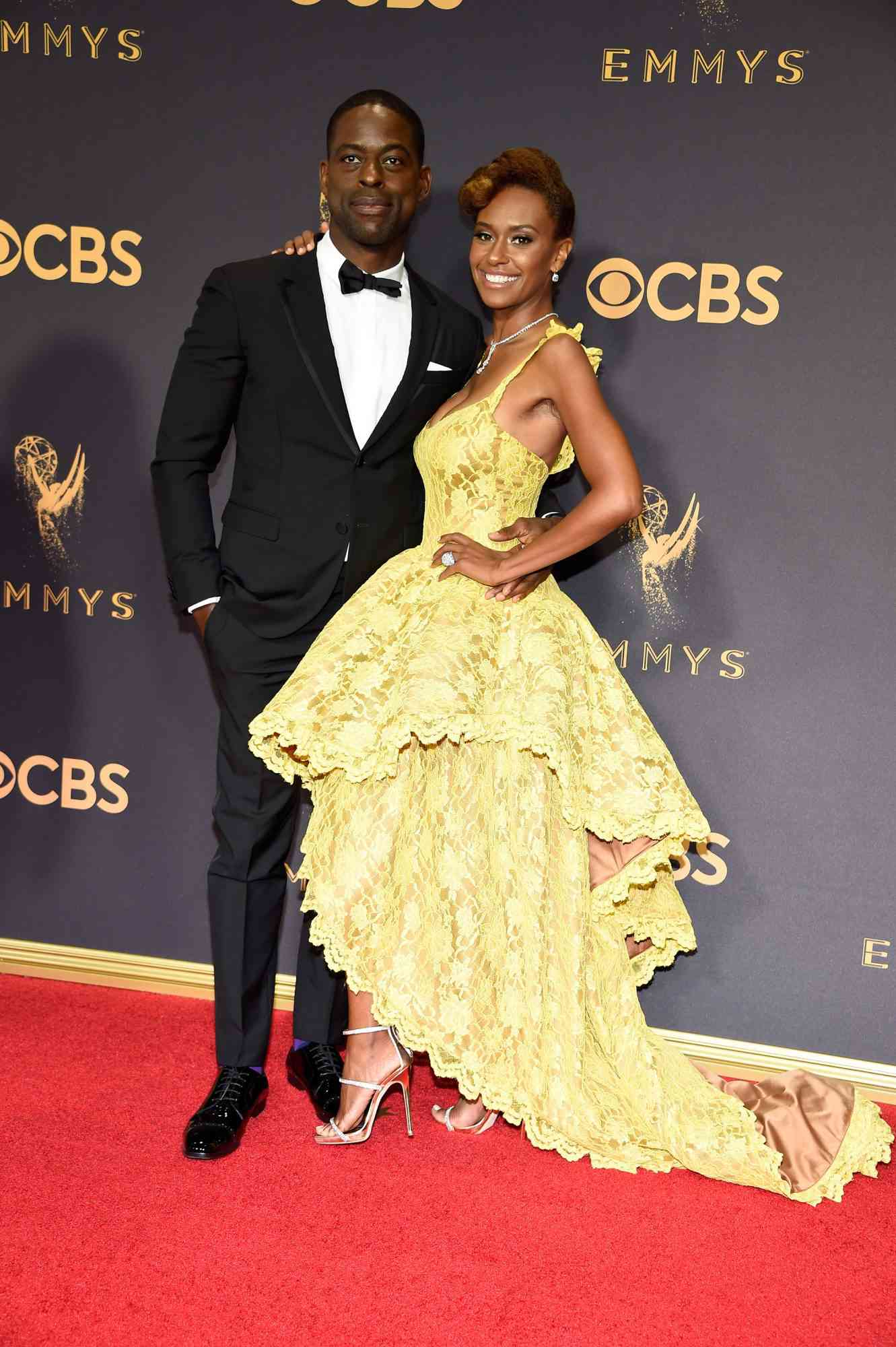 Sterling K. Brown and Ryan Michelle Bathe Emmys 2017