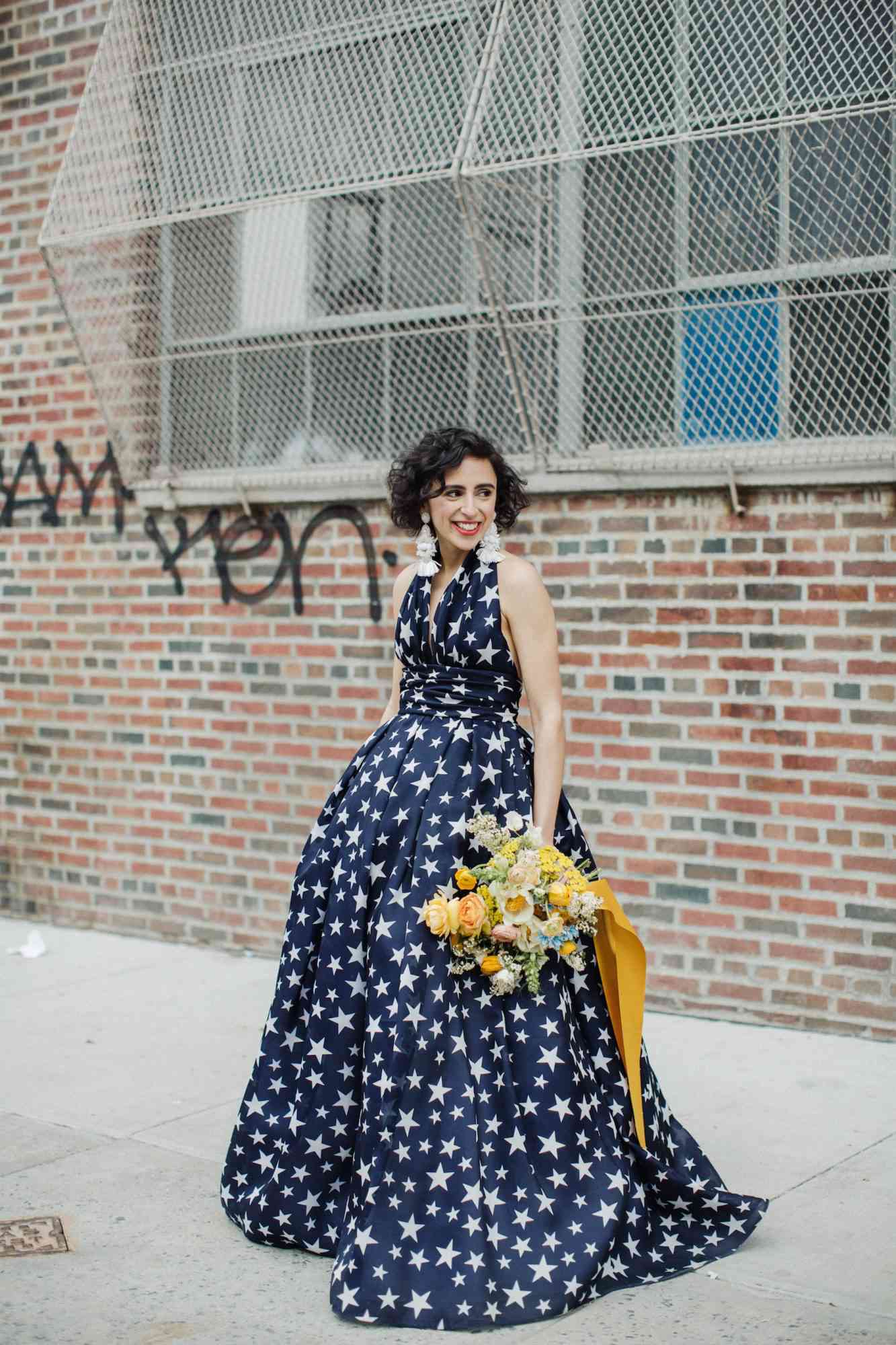 Starry Wedding Dress