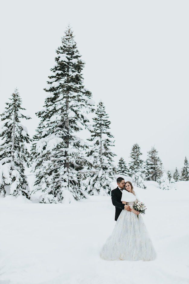 couple in snow
