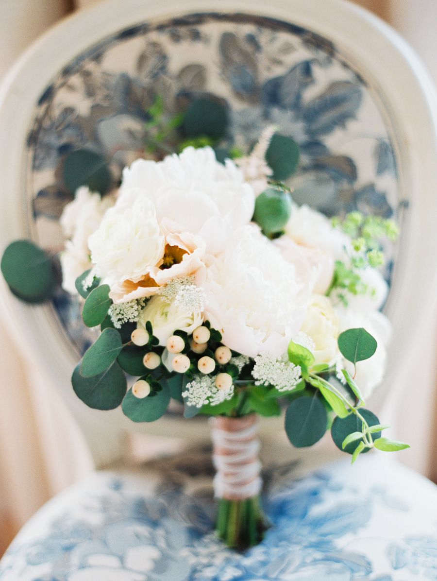 Snowberry Wedding Bouquet