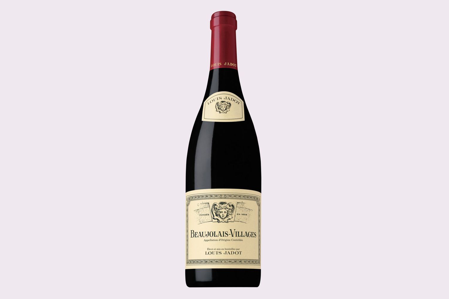 Beaujolais Villages Red wine bottle