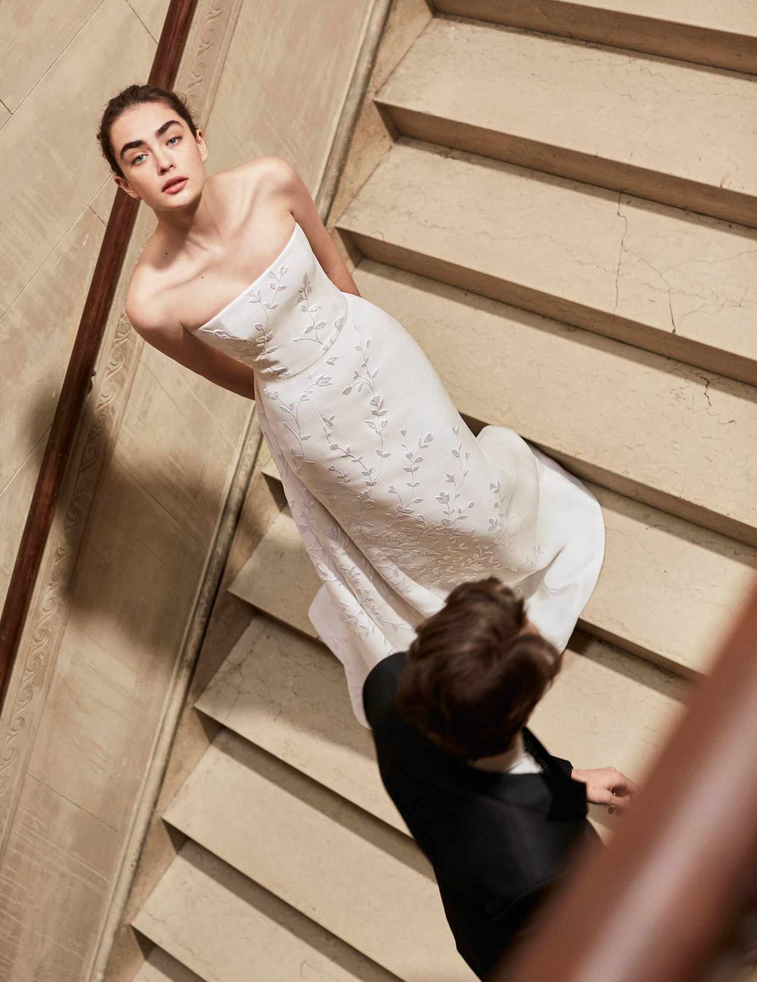 Carolina Herrera wedding dress spring 2019 strapless sheath