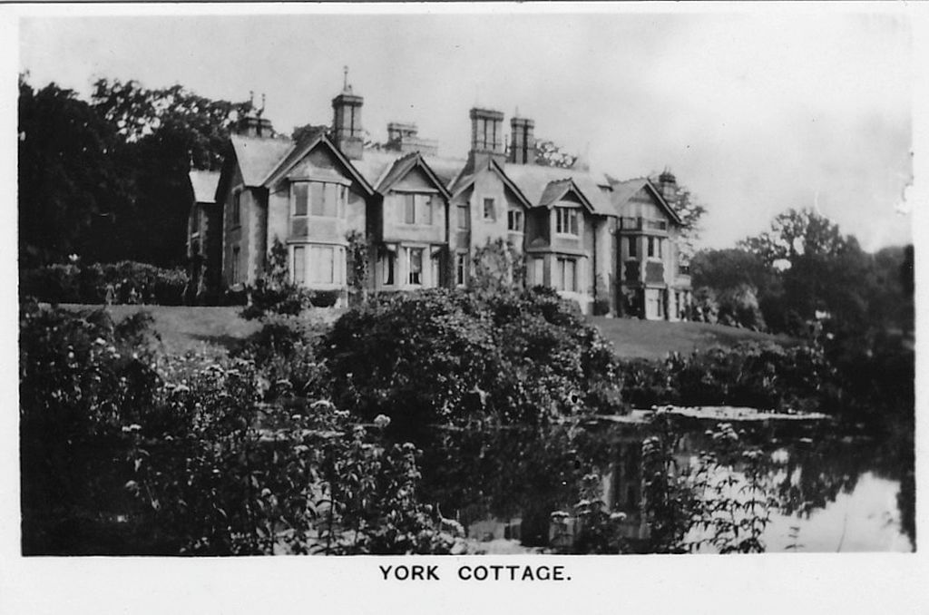 An image of York Cottage, Sandringham, Norfolk, in 1937.