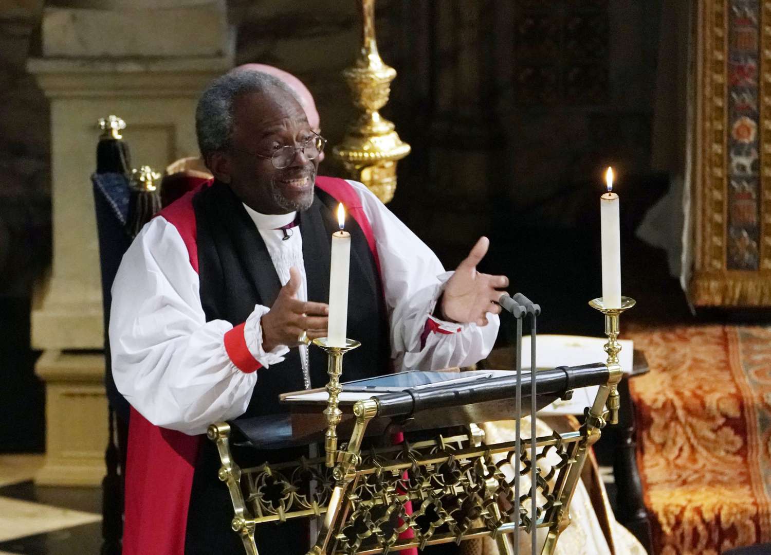 Bishop Michael Curry at Royal Wedding 2018