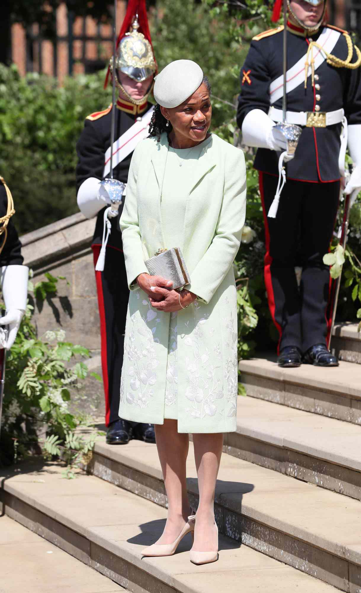Doria Ragland outfit royal wedding 2018
