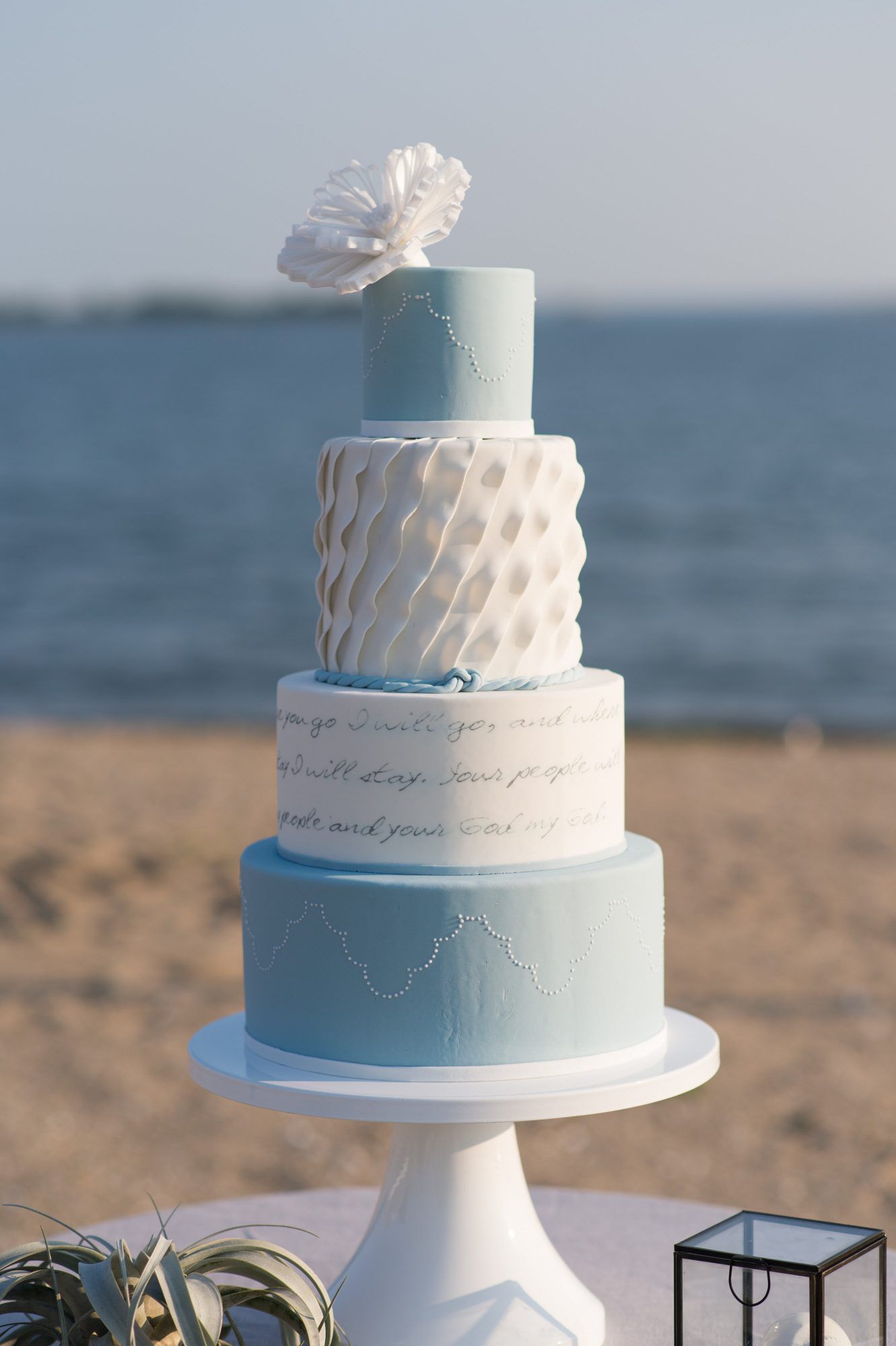 Beach Wedding Shower Cake Inspiration