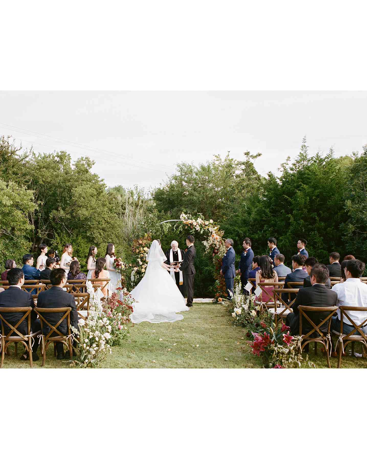 ivana nevin wedding outdoor ceremony