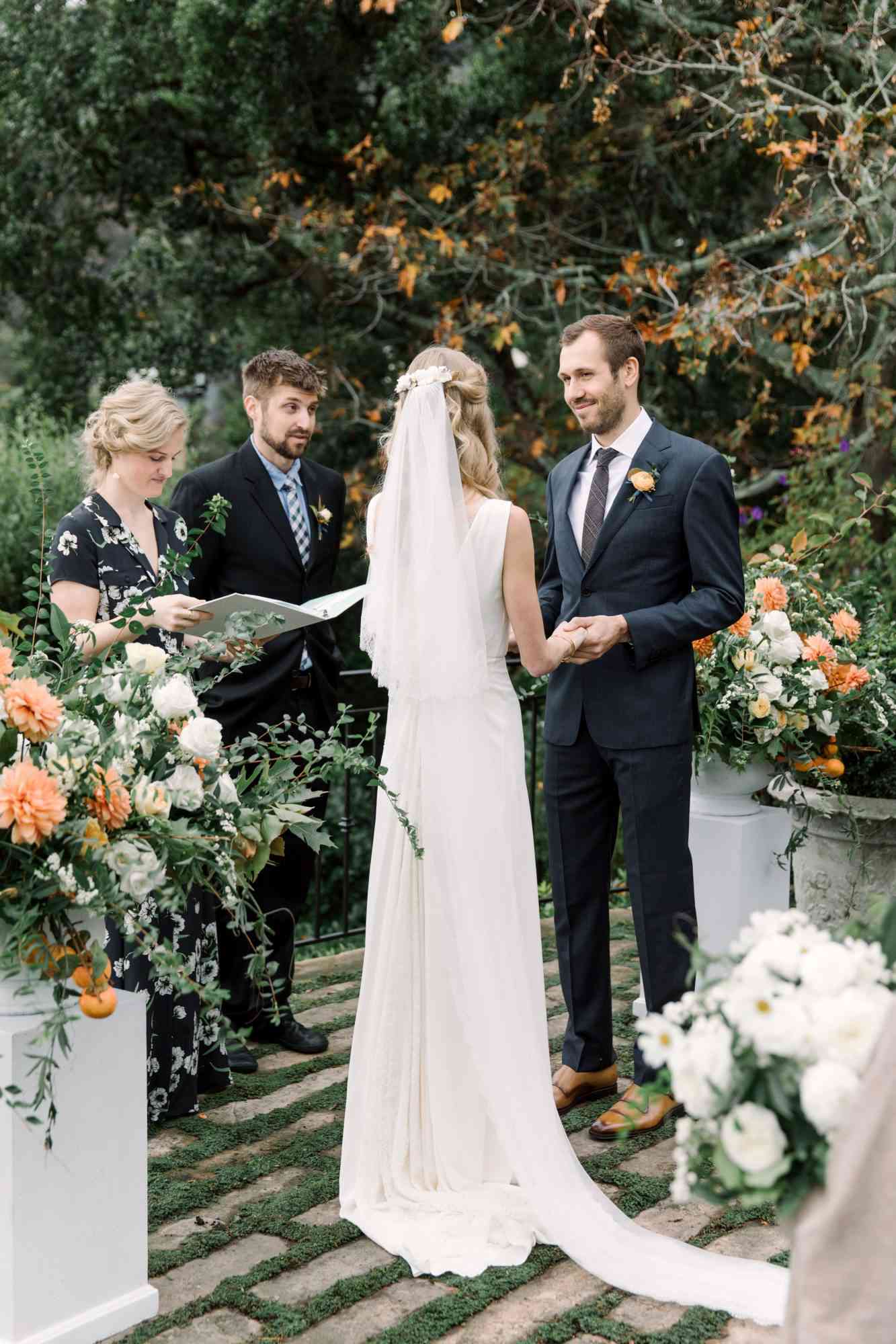gillian marcus wedding ceremony vows