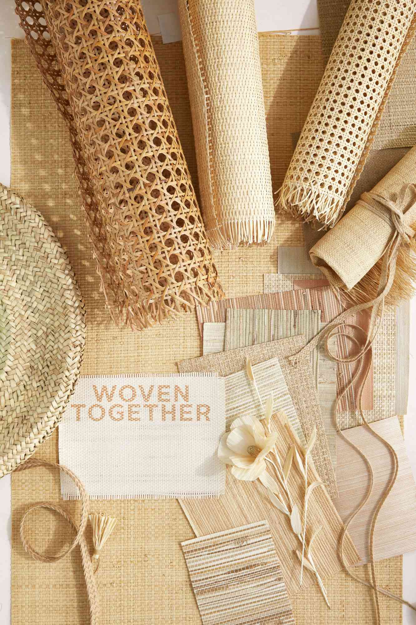 woven basket materials