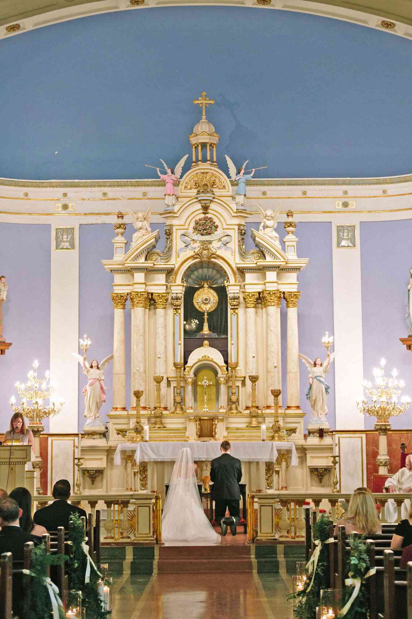 kate austin wedding ceremony altar