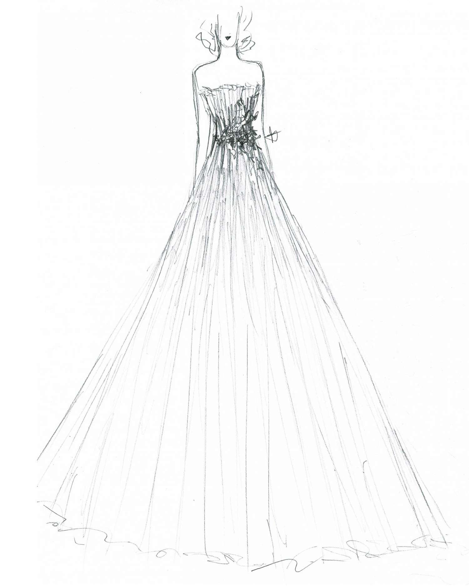 bridal fashion week sketches fall 2019 randi rahm
