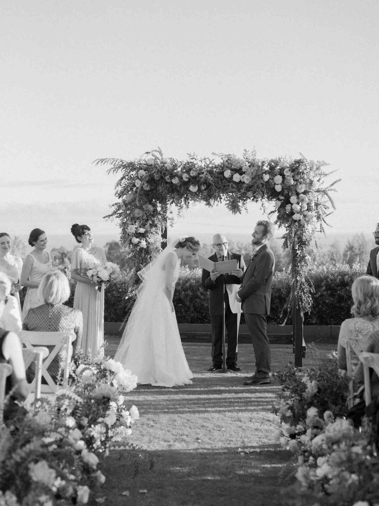 kathryn ian wedding ceremony