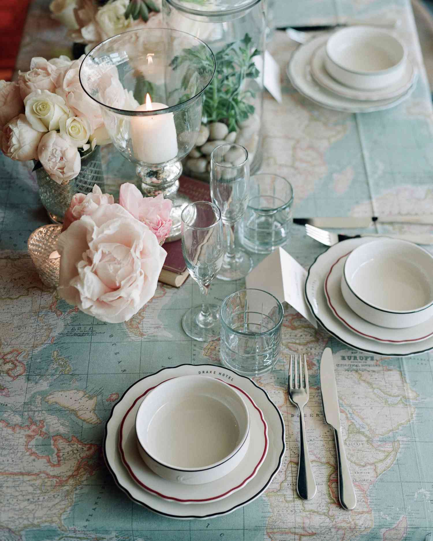 Map Tablecloth