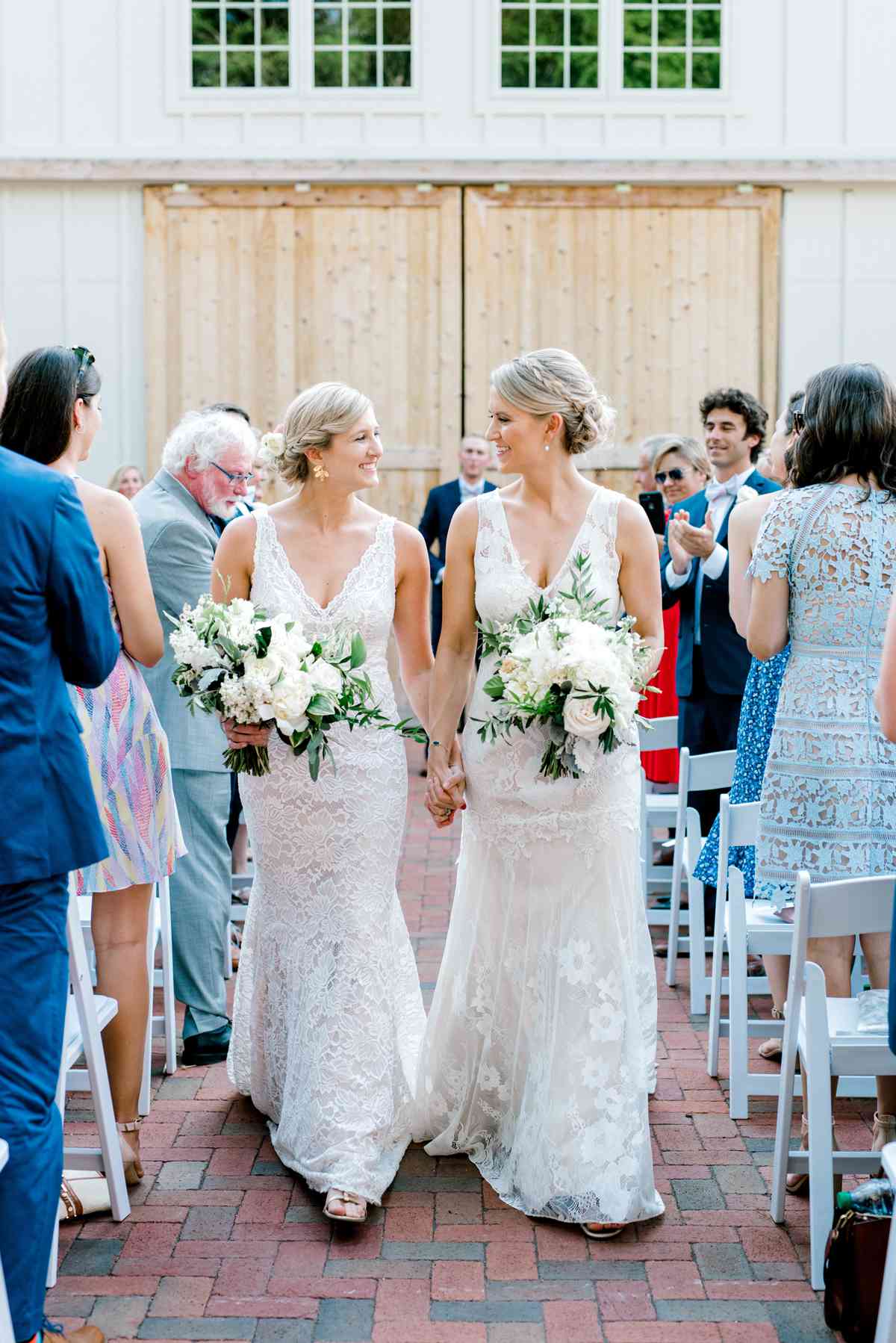 paige and kristine wedding recessional
