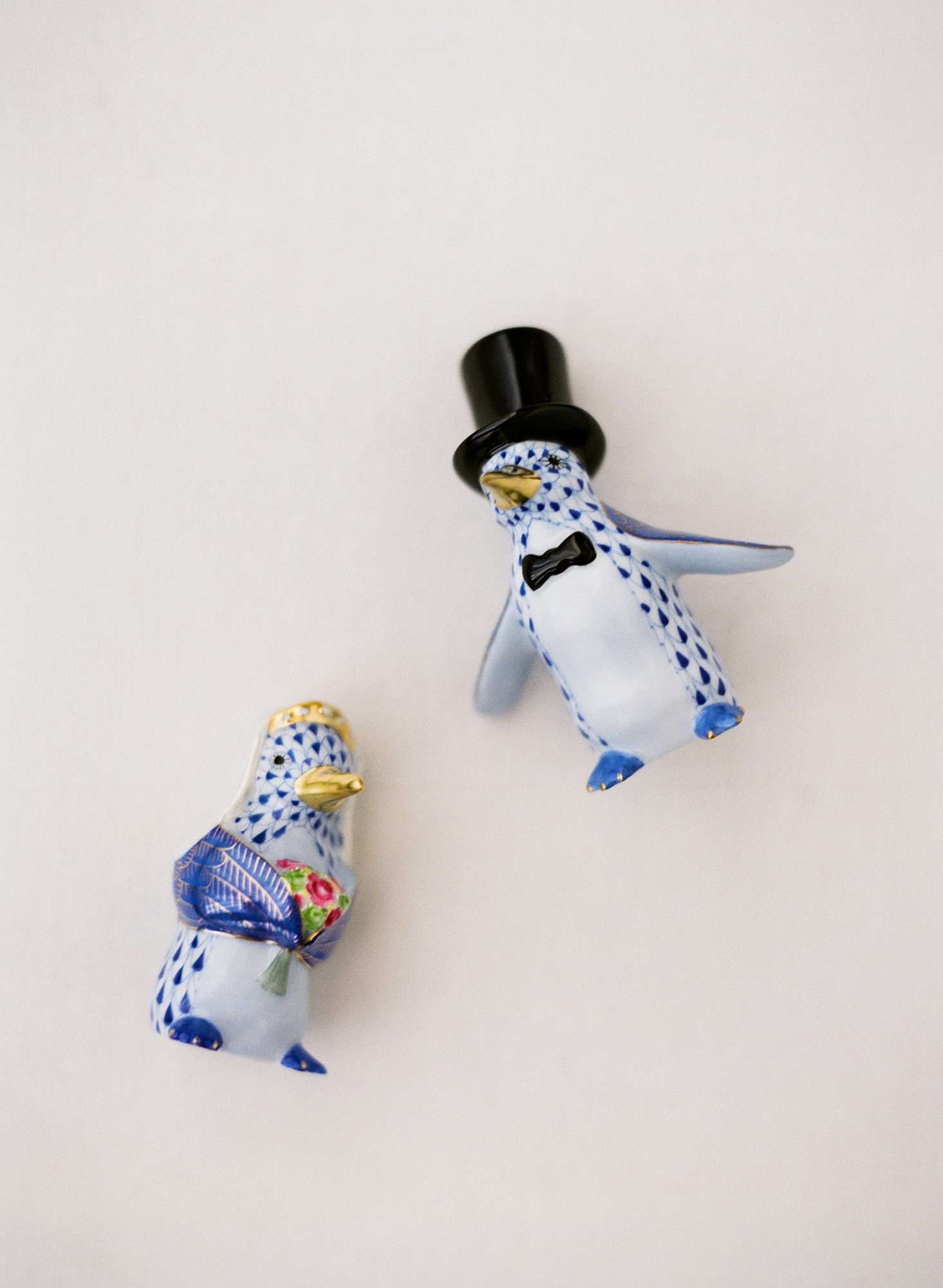 chelsea conor wedding cake toppers penguins