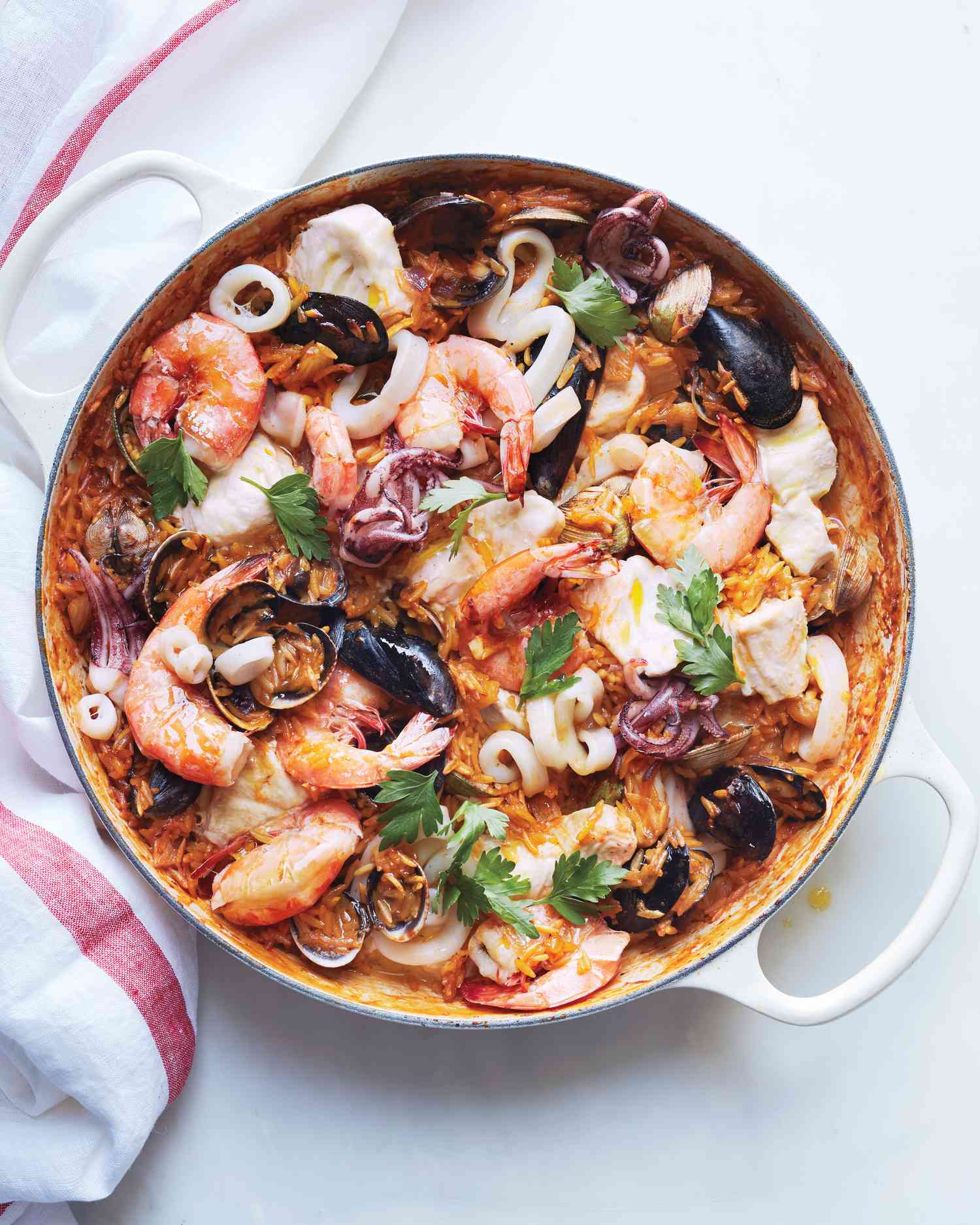 Seafood Orzo Risotto