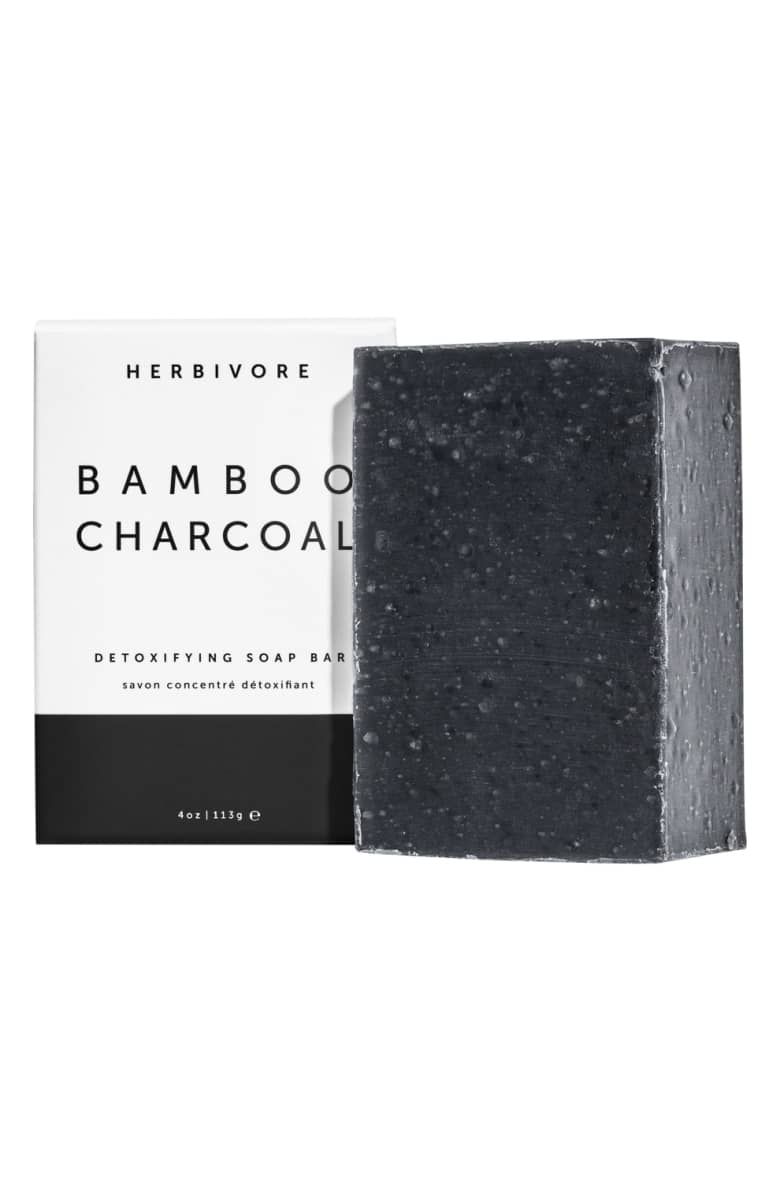herbivore charcoal soap bar