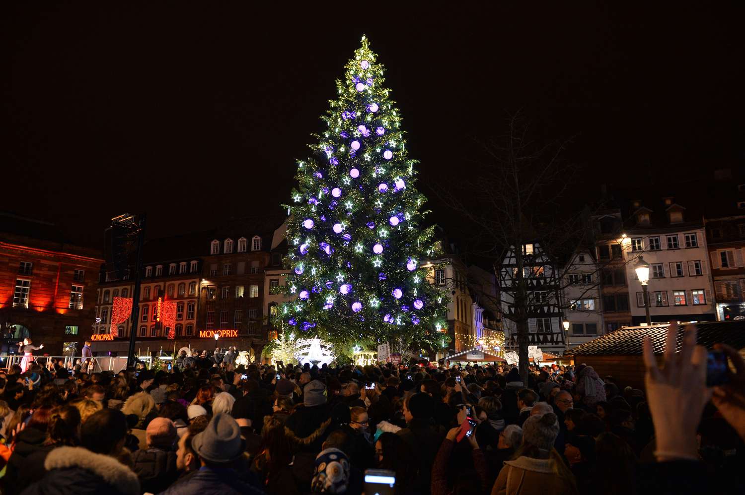 Strasbourg Market Christmas Tree 2016