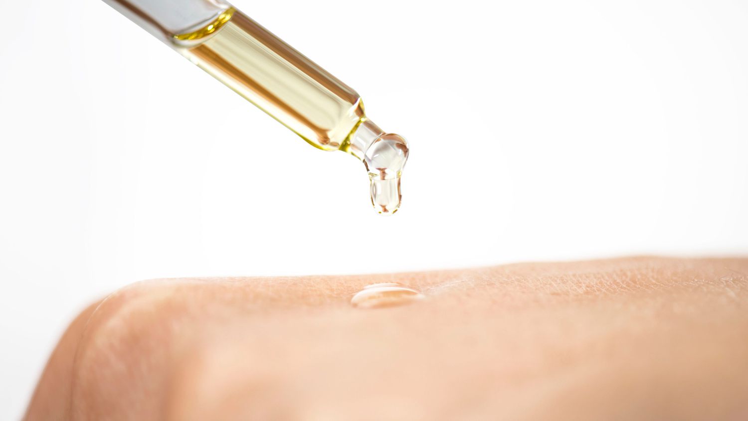 skin care oil dropper
