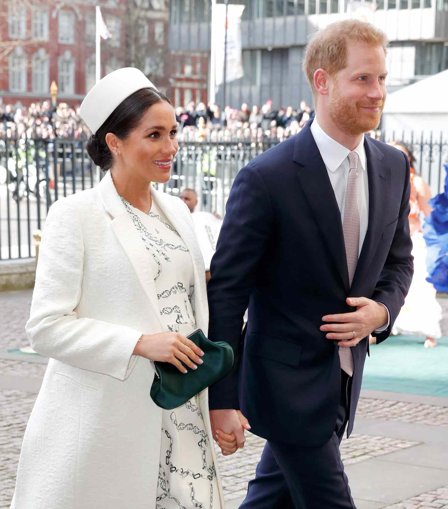 meghan markle and prince harry at the 2019 commonwealth day service