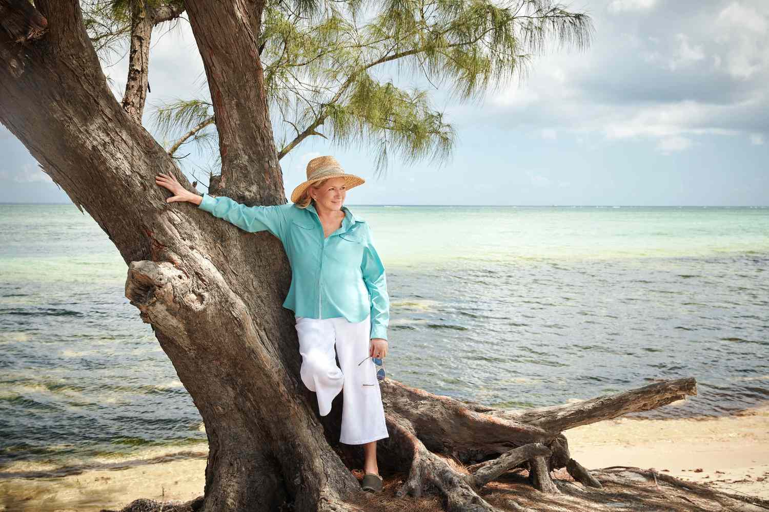 Martha Stewart on an island.