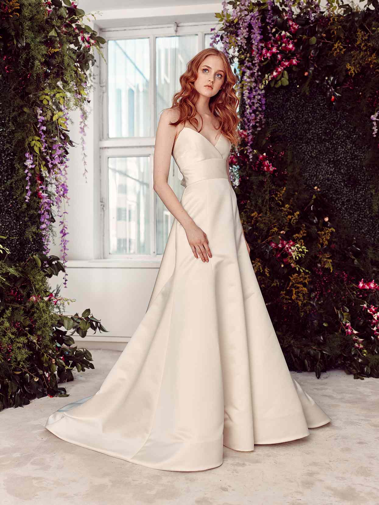 alyne by rita vinieris strapless a-line with sash wedding dress spring 2020