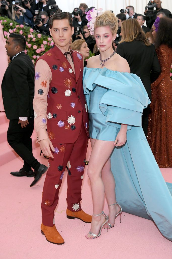 Lili Reinhart and Cole Sprouse 2019 Met Gala