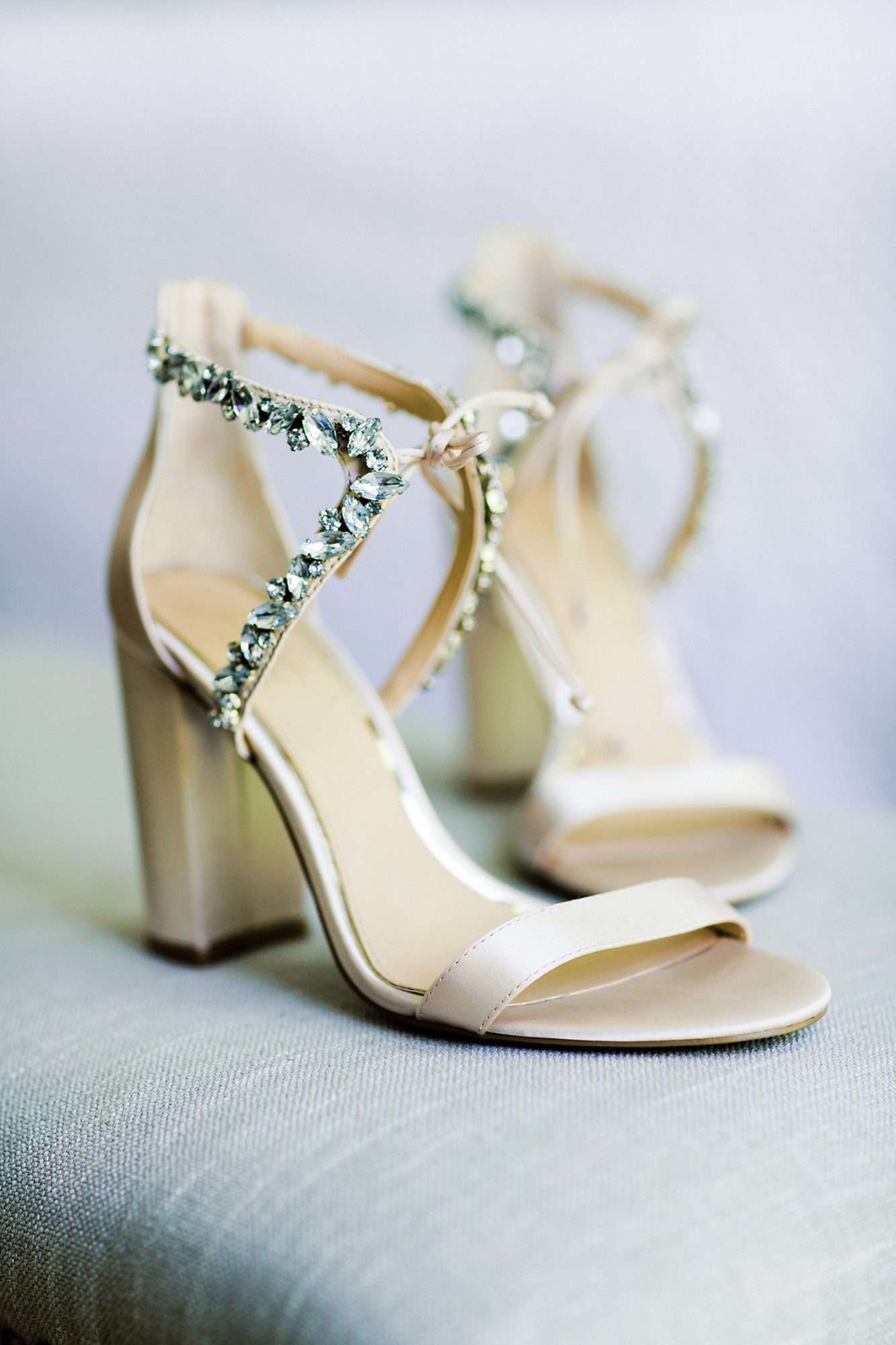 erika evan wedding bride's shoes