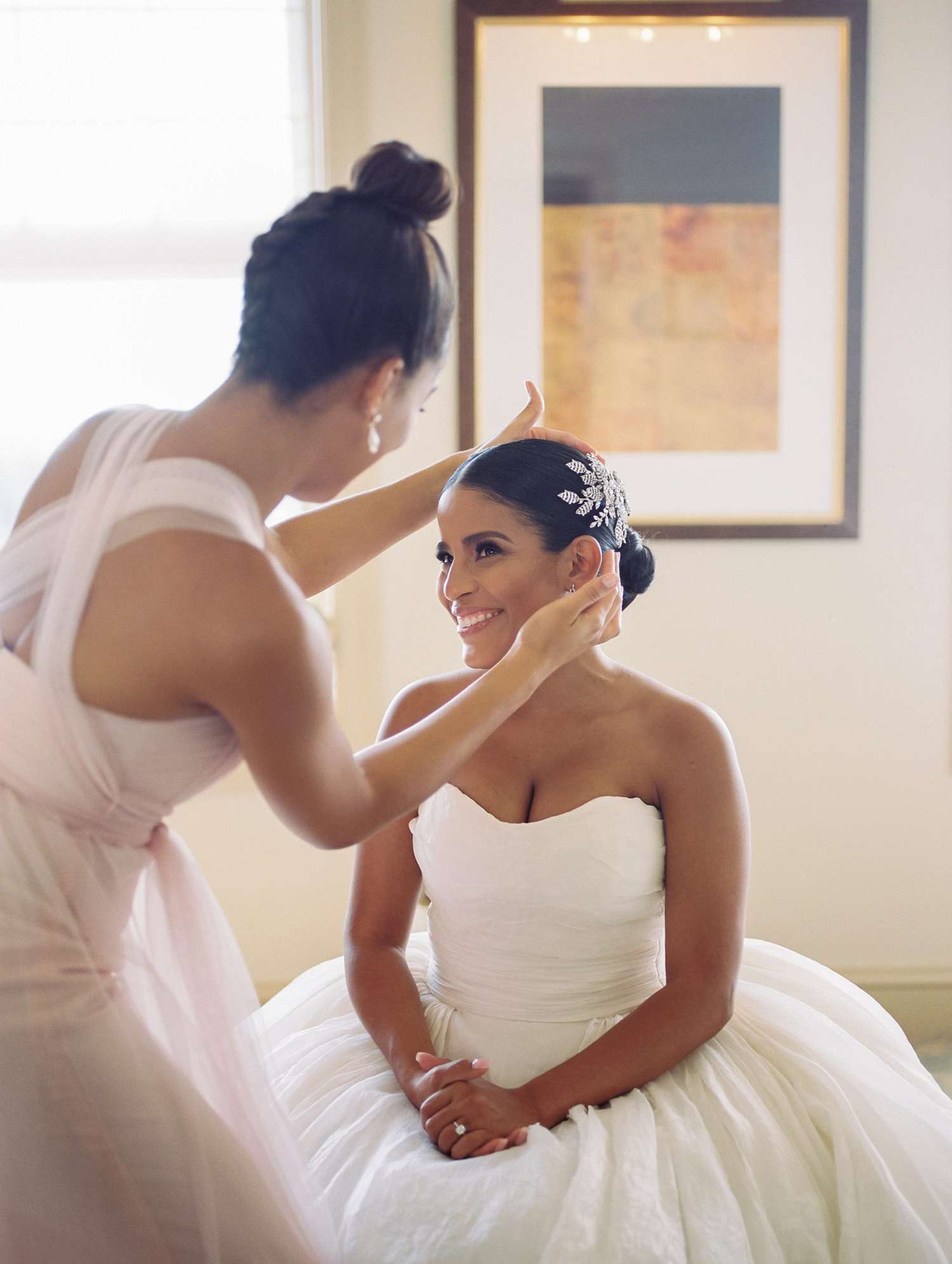 maid of honor hairstyles Inverted Topknot