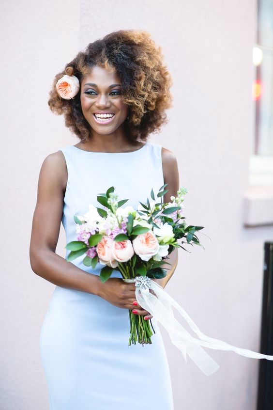 maid of honor hairstyles springy arrangement