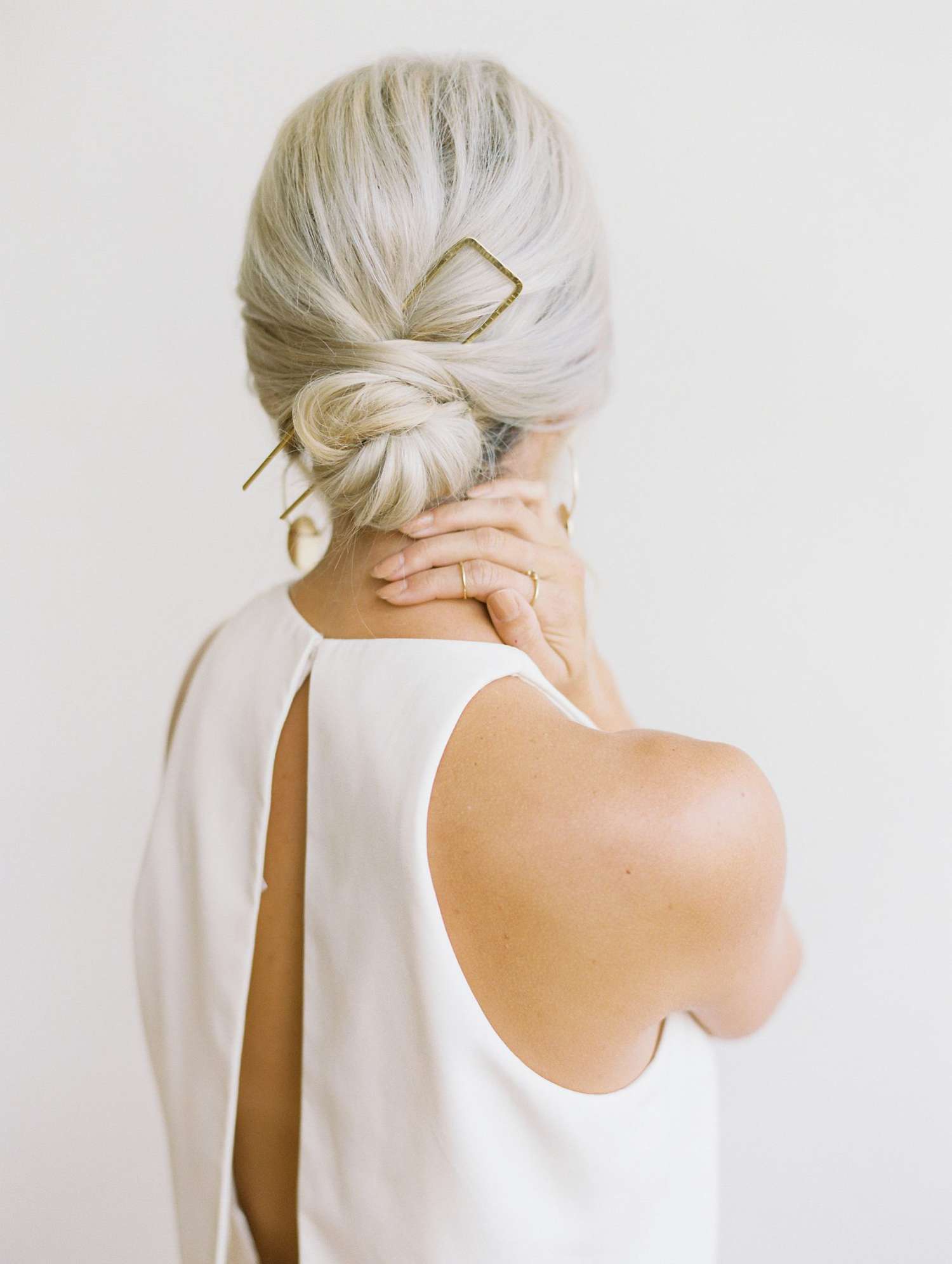 20 Ways to Style Your Hair in a Low Bun on Your Wedding Day | Martha Stewart