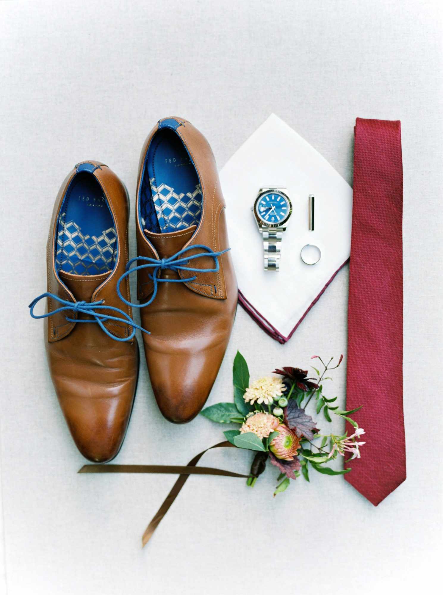paige matt wedding groom accessories