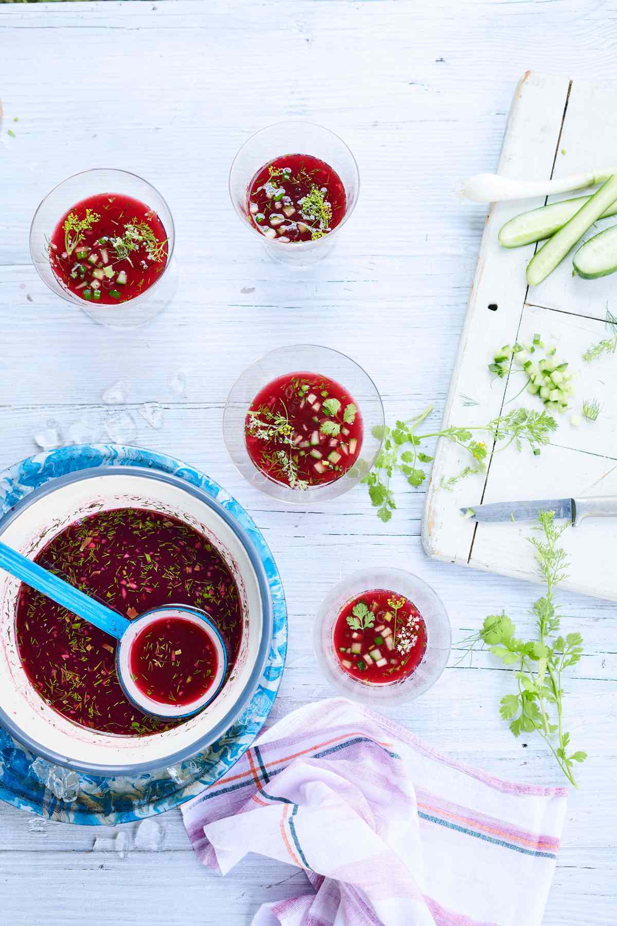 Chilled Sour Cherry Soup