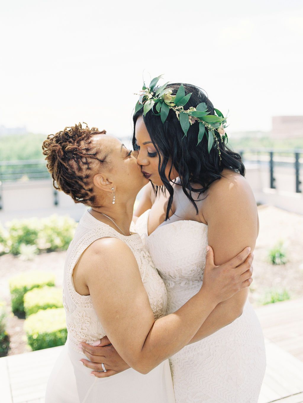 nishea and anthony wedding bride mom