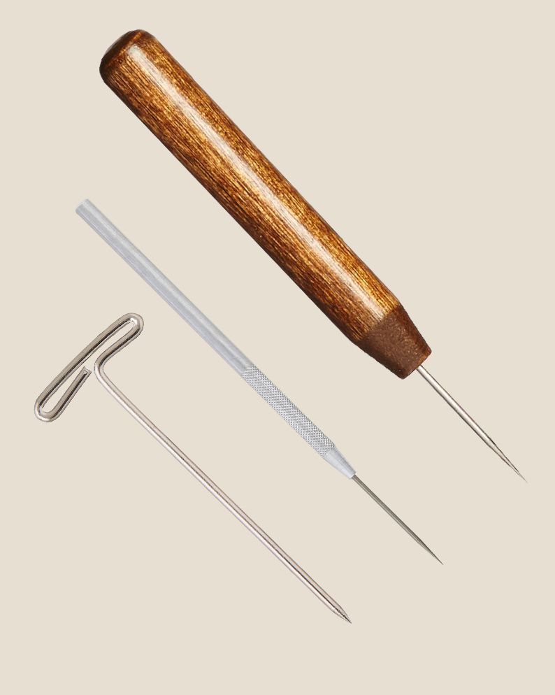 pumpkin carving tools needle, awl, and pin