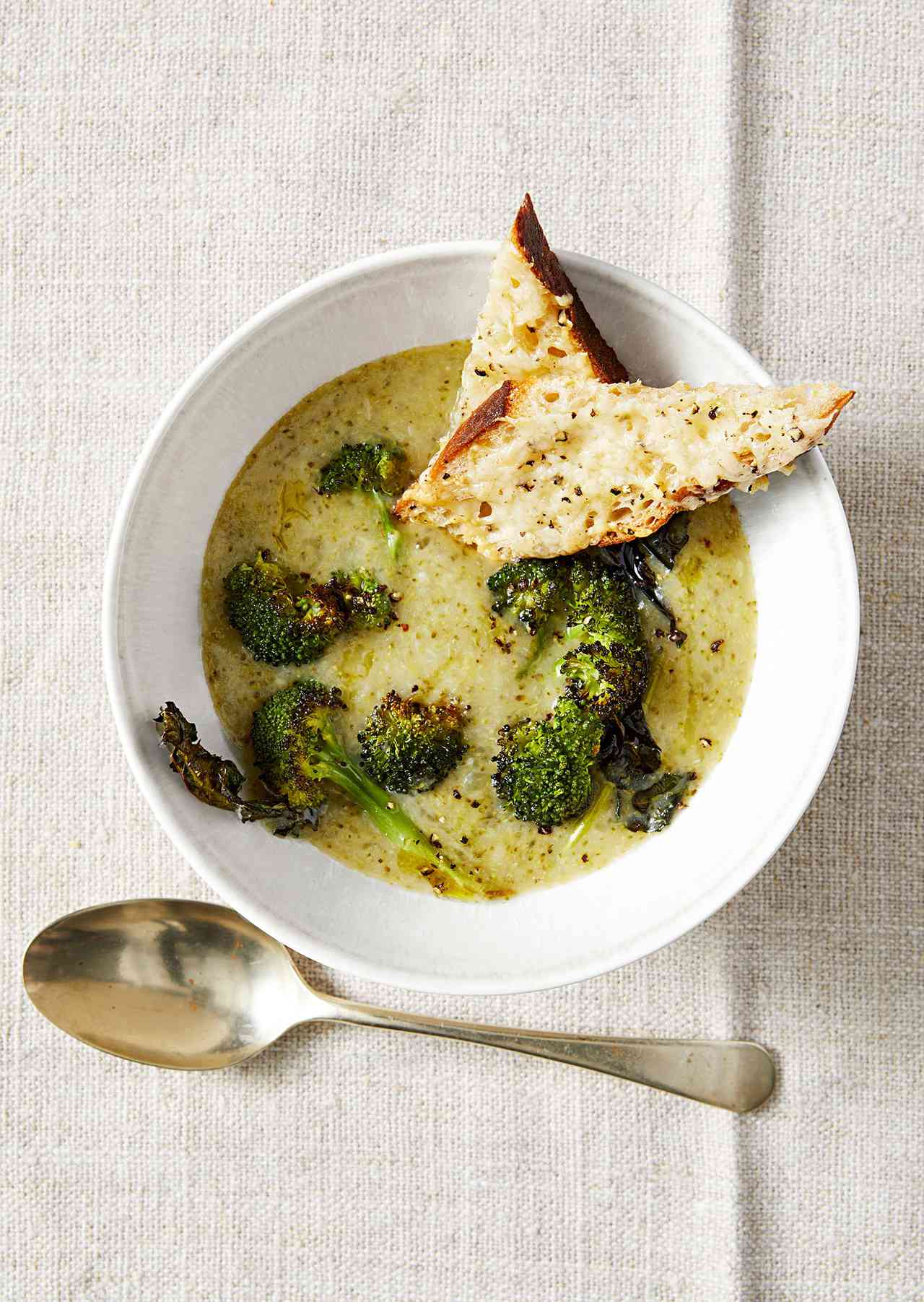 Potato, Broccoli, and Cheddar Soup
