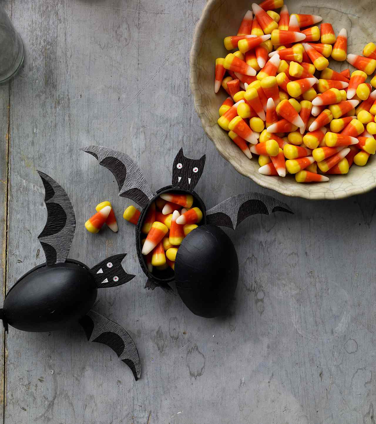 Bat Treat Boxes Candy Corn