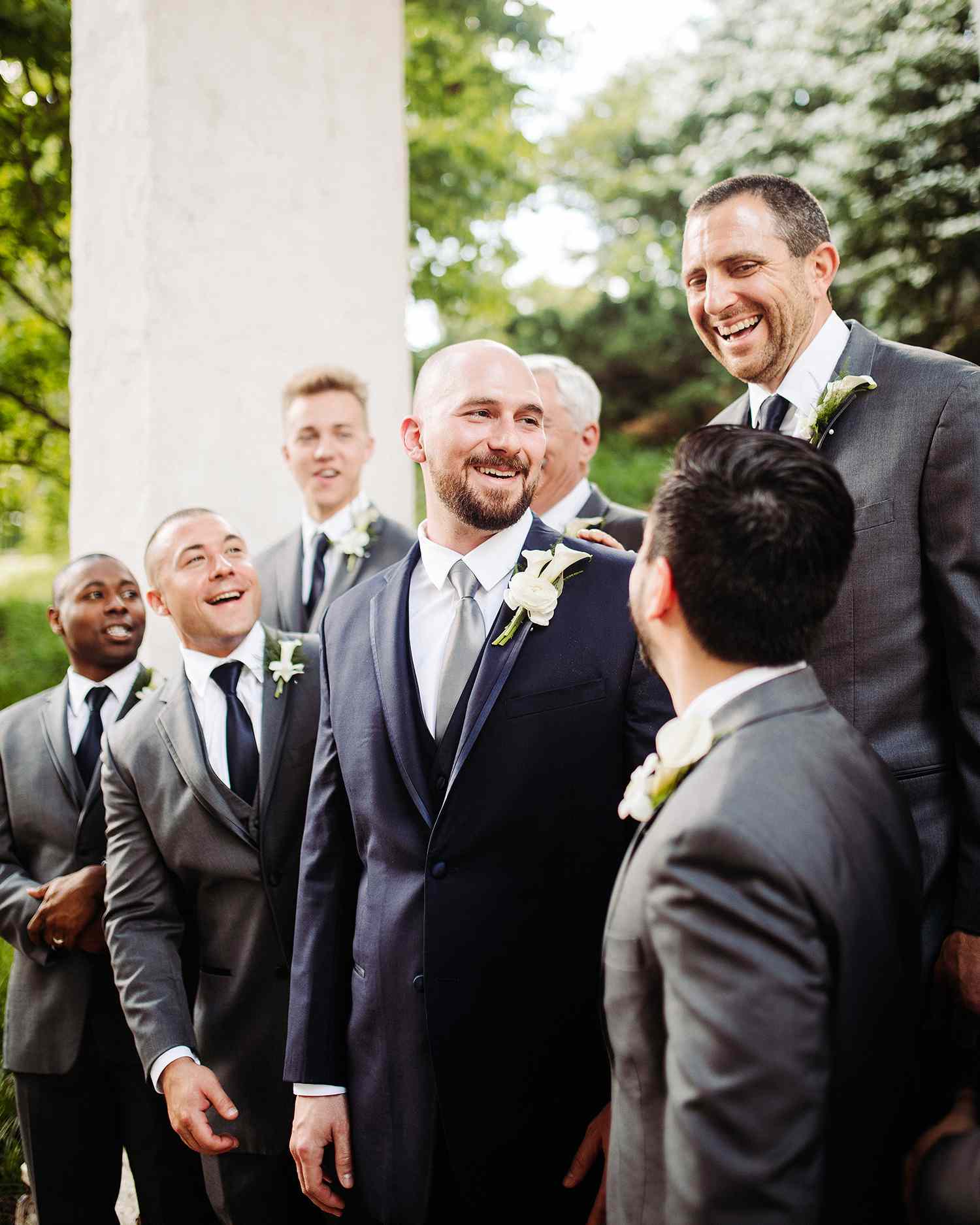 bryanna nick wedding groom groomsmen