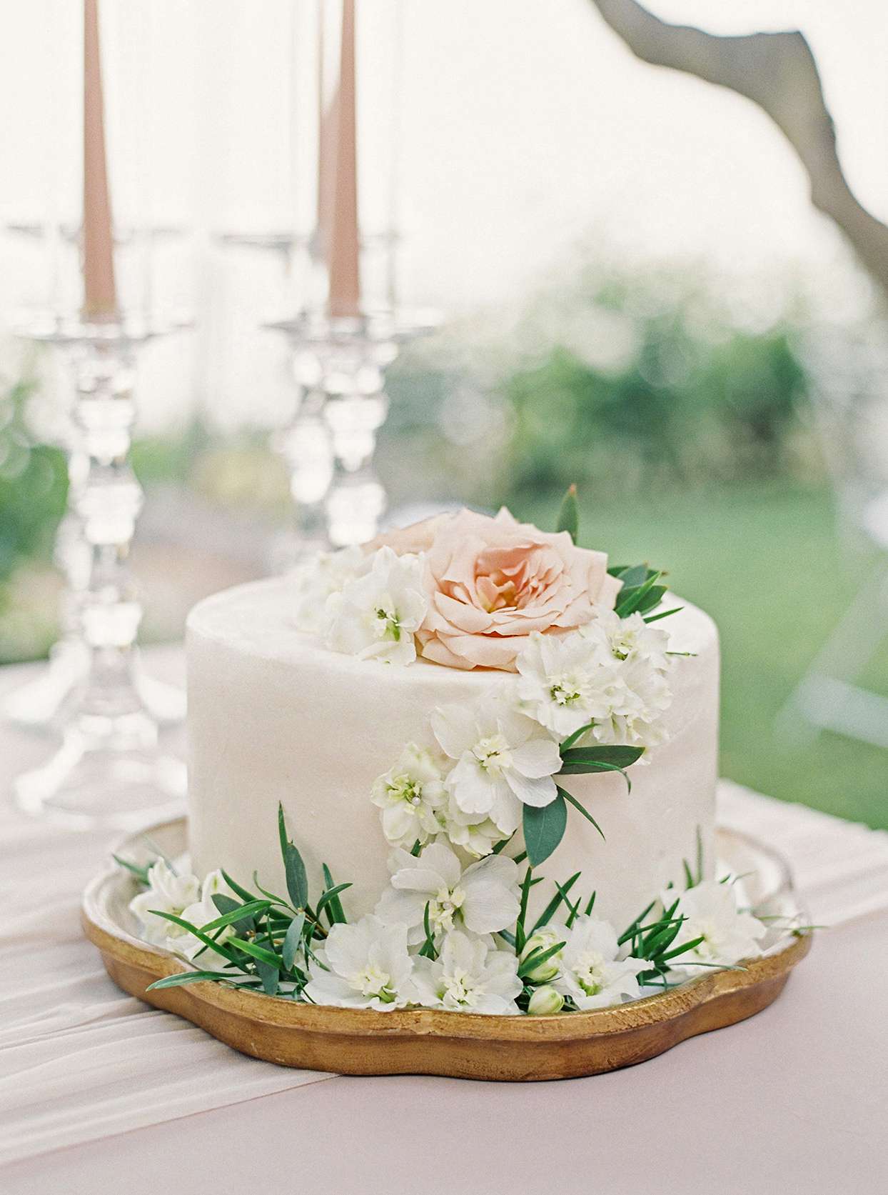 krystyna alexander pastel wedding cake